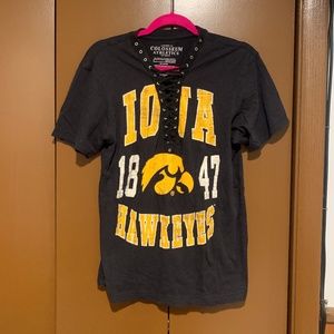 Custom-Made University of Iowa Hawkeyes T-Shirt